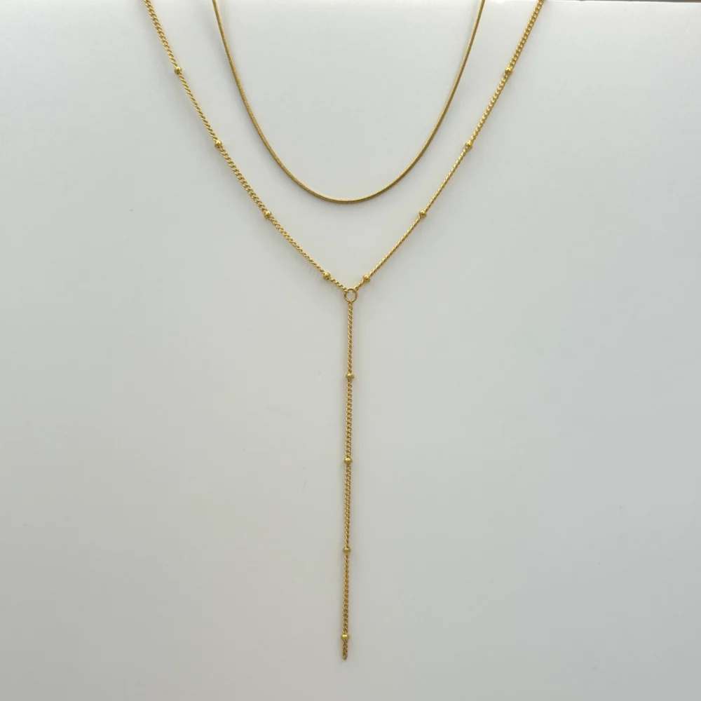 Collar Doble Destello