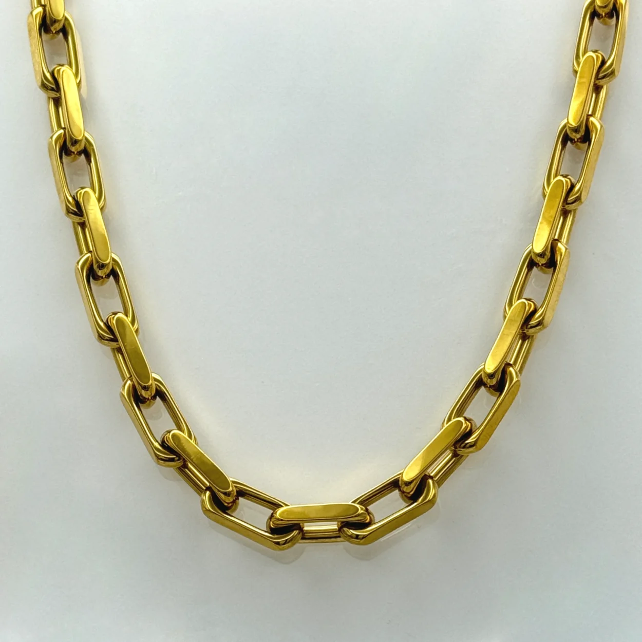 Collar Eslabones Dorados