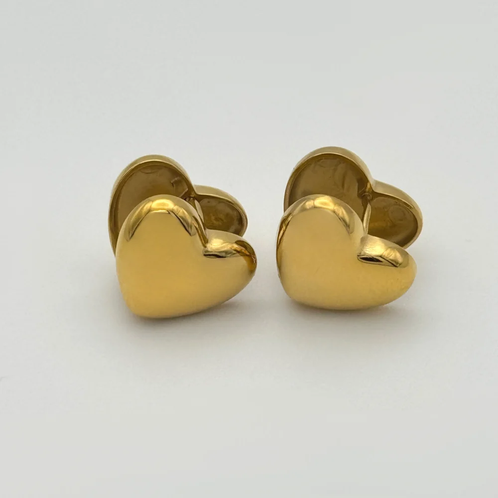 Pendientes Doble Corazón