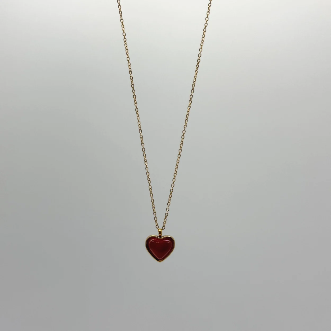 Collar Corazón Rojo