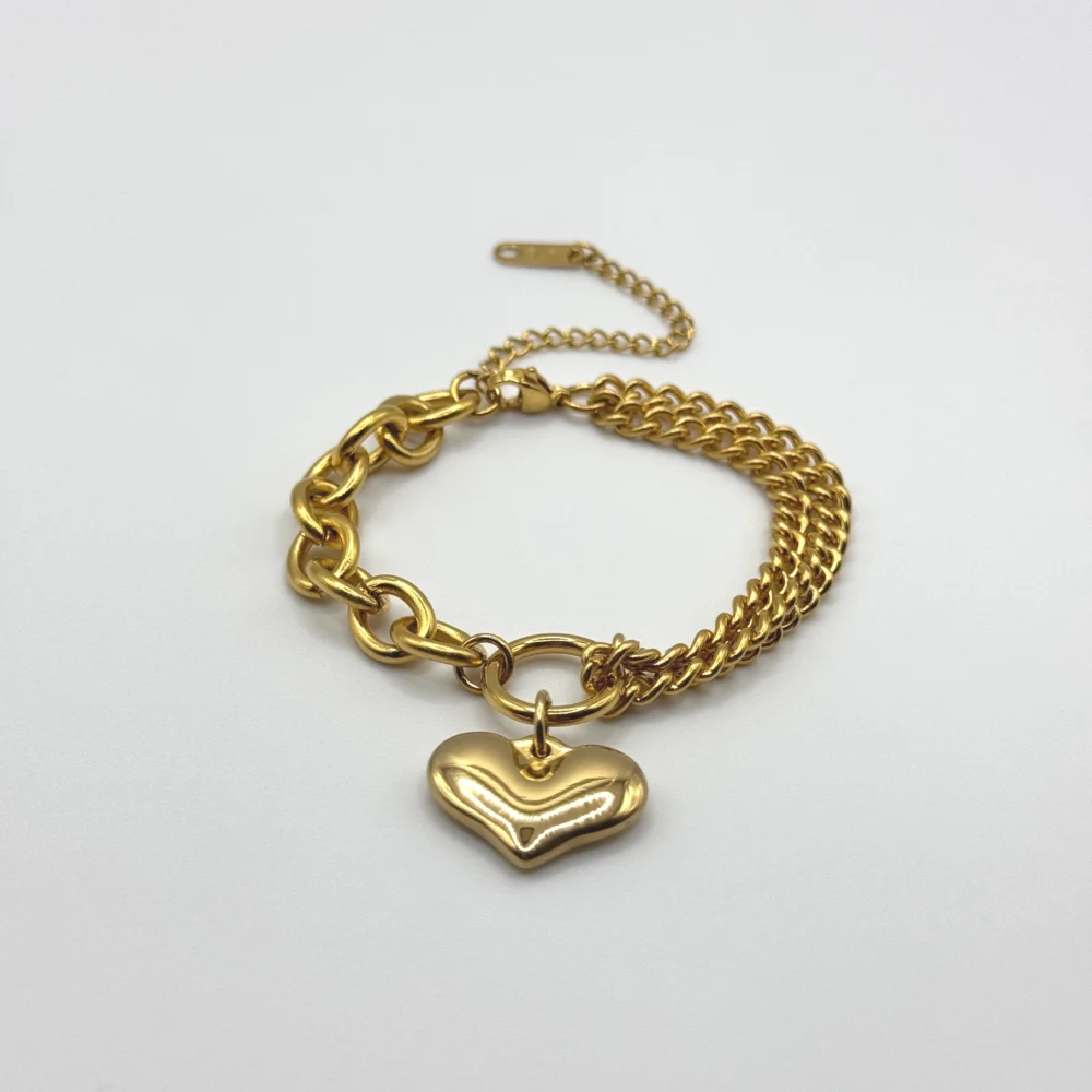 Pulsera de Charm de Corazón